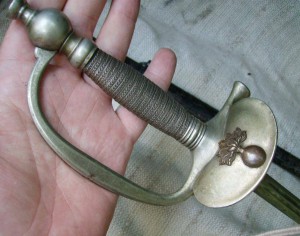 Шпага офицерская артиллерийская Франция