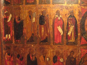 Икона большая [Икона с изображением иконостаса]