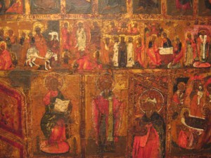 Икона большая [Икона с изображением иконостаса]