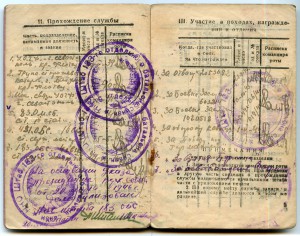 Бинокль.Бронза. Перламутр.