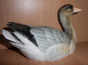 Гусь.Hutschenreuther.Автор U. Netzsch.
