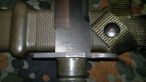 Штык М9 образца 1984 года к  М16 Lan-Cay