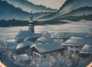 Тарелки Rosenthal.Рождество. 1955 г.