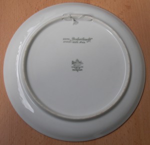 Тарелки Rosenthal.Рождество. 1955 г.
