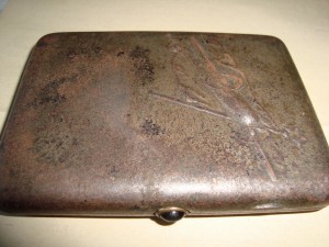 Портсигар Агит.
