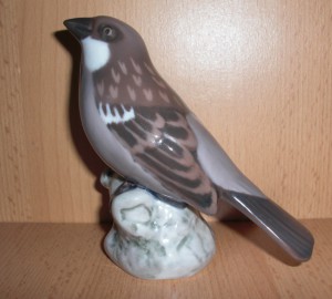Bing & Gröndahl.Воробей.