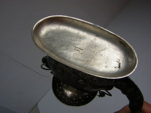 Ситечки в серебре(900 пр.)____Рыбак с пауком и Дракон