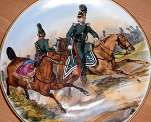 Тарелки Германская армия в 1830 г.