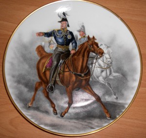 Тарелки Германская армия в 1830 году.Лимитированная серия