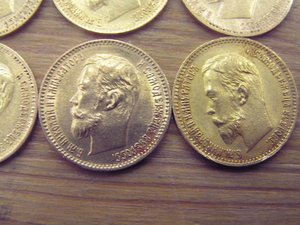 8 монет Пятерки, разных годов