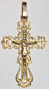 Распятие-8г-5,5см-585