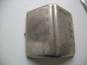 Подсигар подарочный серебро 84 пробы