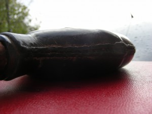 фляжка в коже