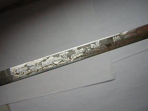 Массонская шпага(кость,травление,эмали...)
