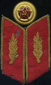 Кокарда и петлицы генерала