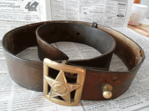 Ремень офицерский.