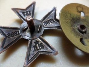 Знак 137-го Нежинского пехотного полка великой княгини Марии