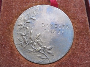 Медаль на "Куршавелях" в 30.12.1928