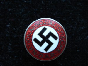 Партийный знак RZM M1/92Karl Wild Hamburd - "запонка"