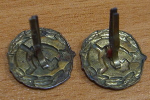 Пара эмблем сотрудника мест заключения НКВД образца 30-х гг