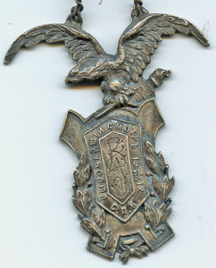 Знак Высочайший Смотр 1/ Vlll 1912  С.П.Б.