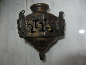Ломпадка. Бронза, красивая. Клеймо 1001 Варшава.