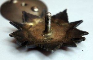 ОВ 2 № 475044, СМЕЩЕННОЕ КЛЕЙМО,  ОХС, ПАТИНА