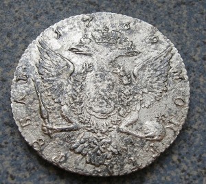 1 РУБЛЬ 1769 г.