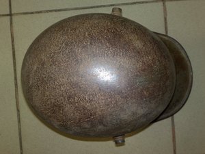 Немецкая каска Рогач
