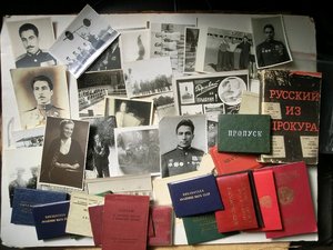 НЕБОЛЬШОЙ АРХИВ. КУТУЗОВ,НЕВСКИЙ,ЧЛЕН ПИСАТЕЛЕЙ СССР