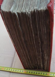 Церковная книга 18 века