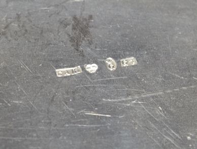 Кофейный серебряный сервиз.Стиль АМПИР.1909 год.