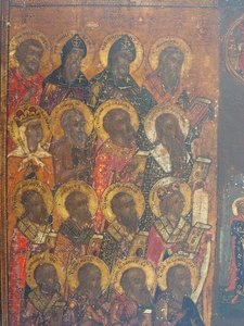 Икона Неопалимая Купина. 53,5х43х3,9 см.