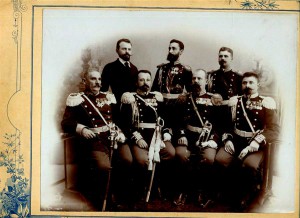 Начальник штаба болгарской дивизии сотоварищи - 32х39 см