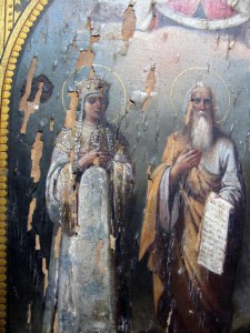 Икона Княгиня Ольга,Св.прав.Симеон Еграпиим,Св.муч.Елисавета