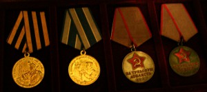 Трудовые медали и юбилейки - всё вместе - состояние