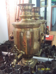 Самовар фирмы Слиозберга в Туле.
