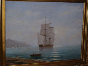 Интерьерная картина «Морской пейзаж», х.м., 50х60 см, Россия