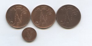 Россия для финляндии 5 пенни и 1 пенни