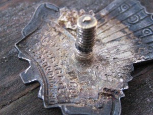 Отличник промкооперации УРСР-первый малый тип (глубокое сере