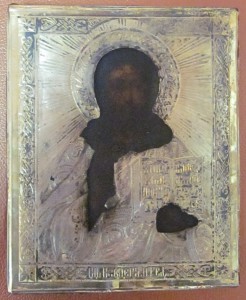 Икона Господь Вседержитель. Серебро 84 пр.