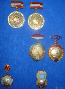 продажа коллекции знаков по штанге №3 1909-70.г