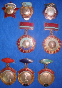 продажа коллекции знаков по штанге №3 1909-70.г