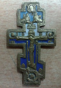 Крест -малютка Эмаль