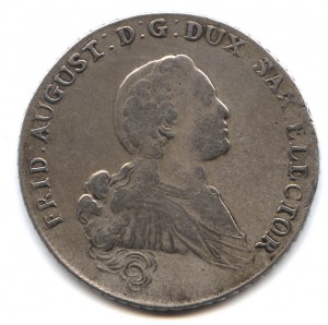 Талер Саксония 1768