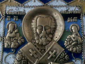 ПЛАСТИКА. Николай Чудотворец. 6 эмалей.