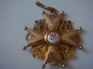 Св. Станислав 3ст золото.
