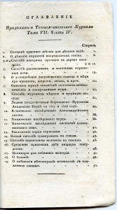 «Технологическiй журналъ», 1804-1822 г. г. (34 номера)