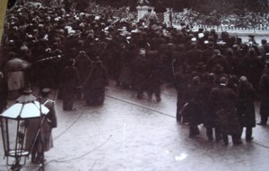 Николай II на открытии памятника, Варшава