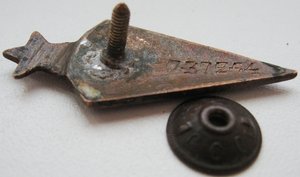 знак ПАРАШУТИСТ обр. 1931г. О-37254